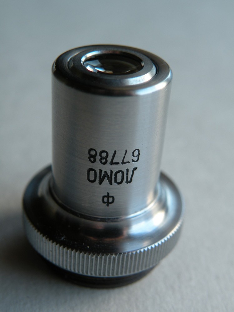 LOMO microscope objective 10x 0,30 PHASE