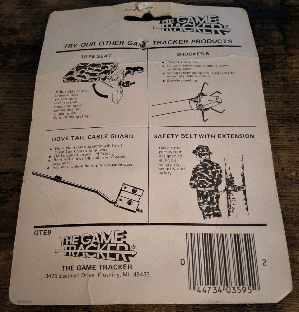 The Game Tracker Tracker And Stabilizer Elbow Fits Compound Recurve & Crossbows