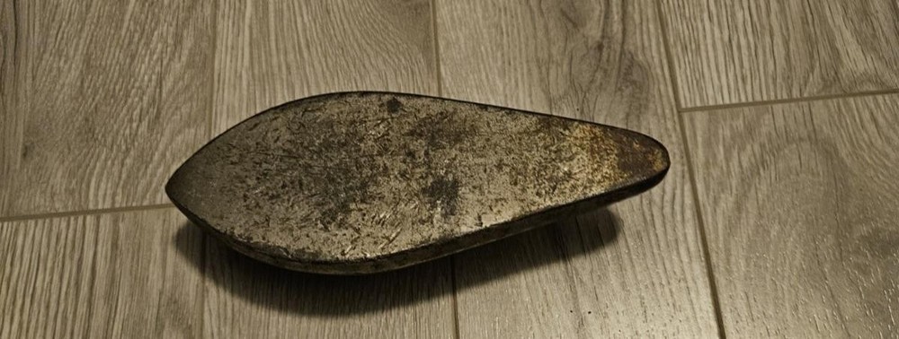 Antique Asbestos Sleeve Sad Iron Insert