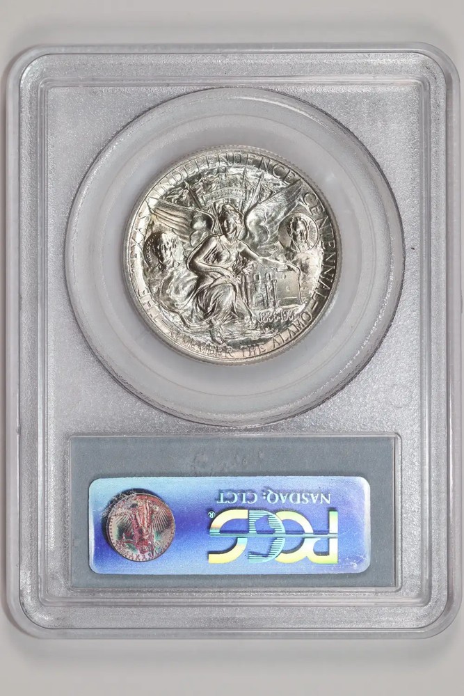 1936 TEXAS COMMEMORATIVE HALF DOLLAR PCGS MS67