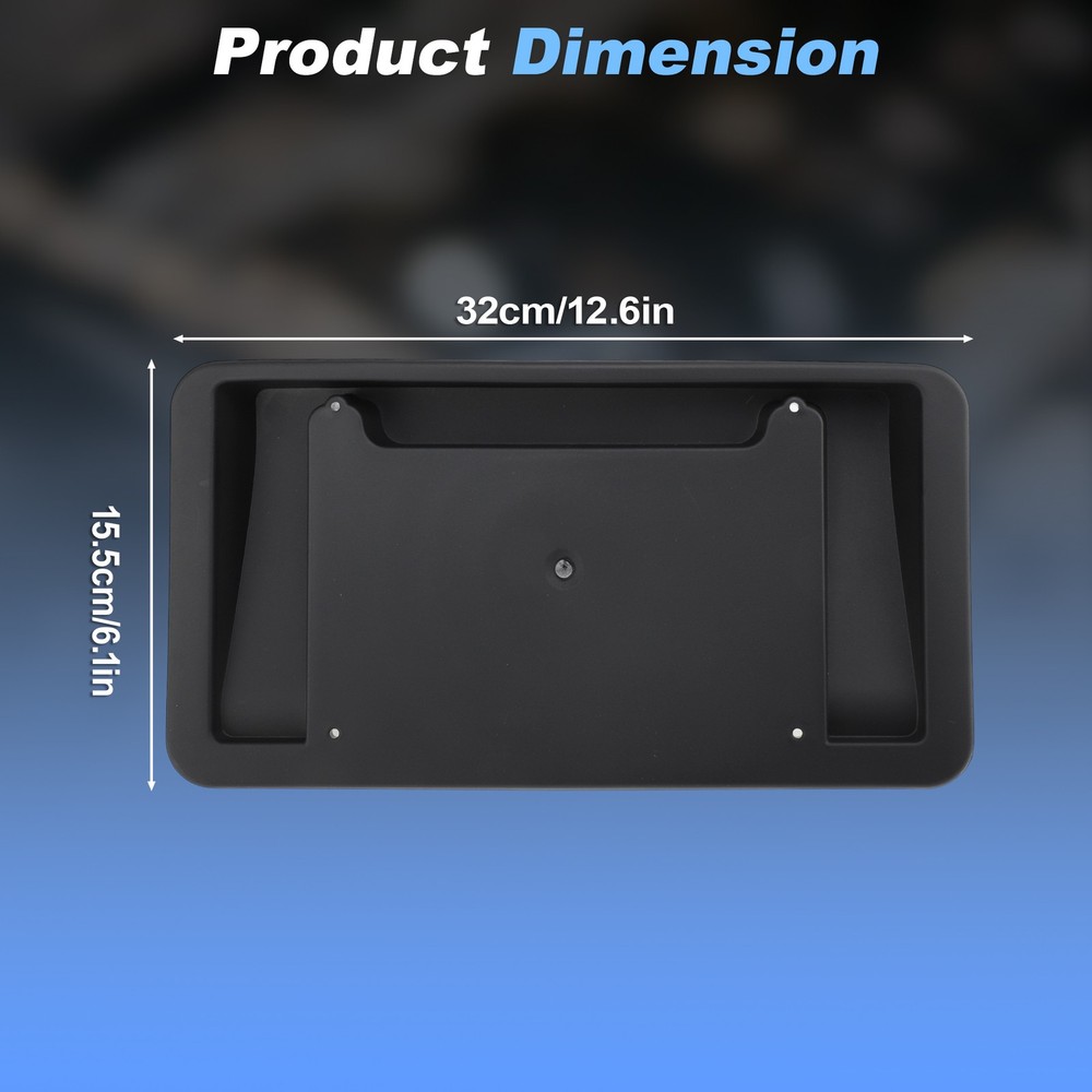 Front License Plate Mount Bracket Frame For Tesla Model Y 2020-2023 1493090-00-A