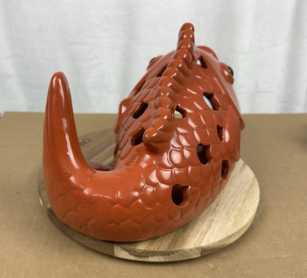 Koi Fish Large Inscent Burner Candle Holder Home Decor