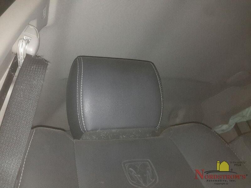 2012 Dodge 2500 Pickup Passenger Front Headrest Only Black Leather