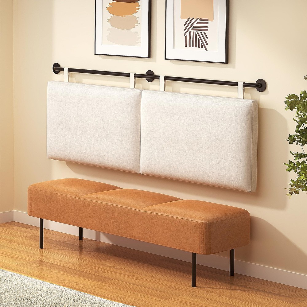 Headboard, Headboards Queen Size Wall Mounted Bed Headboard with Linen Queen