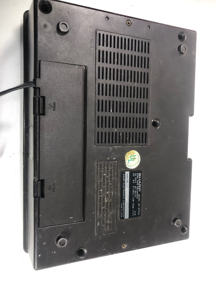 Sharp RD-670AV Educator 2 Slide Projector Sync Recorder As Is Parts