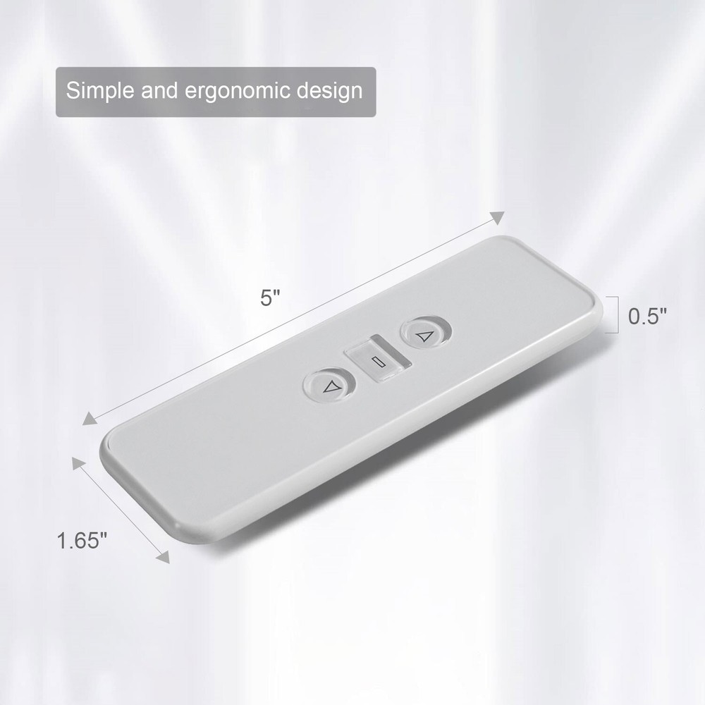AC123-06D RF Transmitter, Blinds Remote Control Multi-Channel For AOK, Sortfle