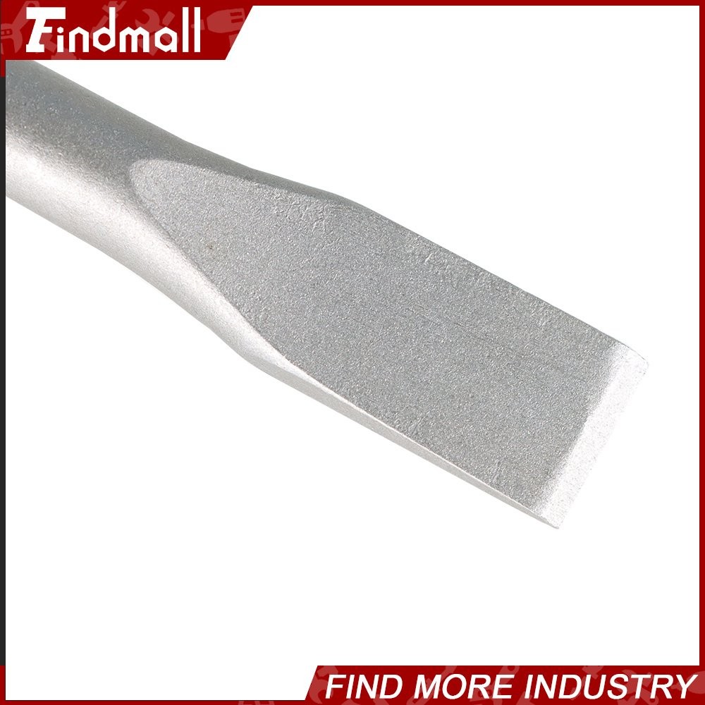 Findmall 4 Pack SDS Plus Chisel Bits -Flat Chisel Grooving Chisel & Point Chisel