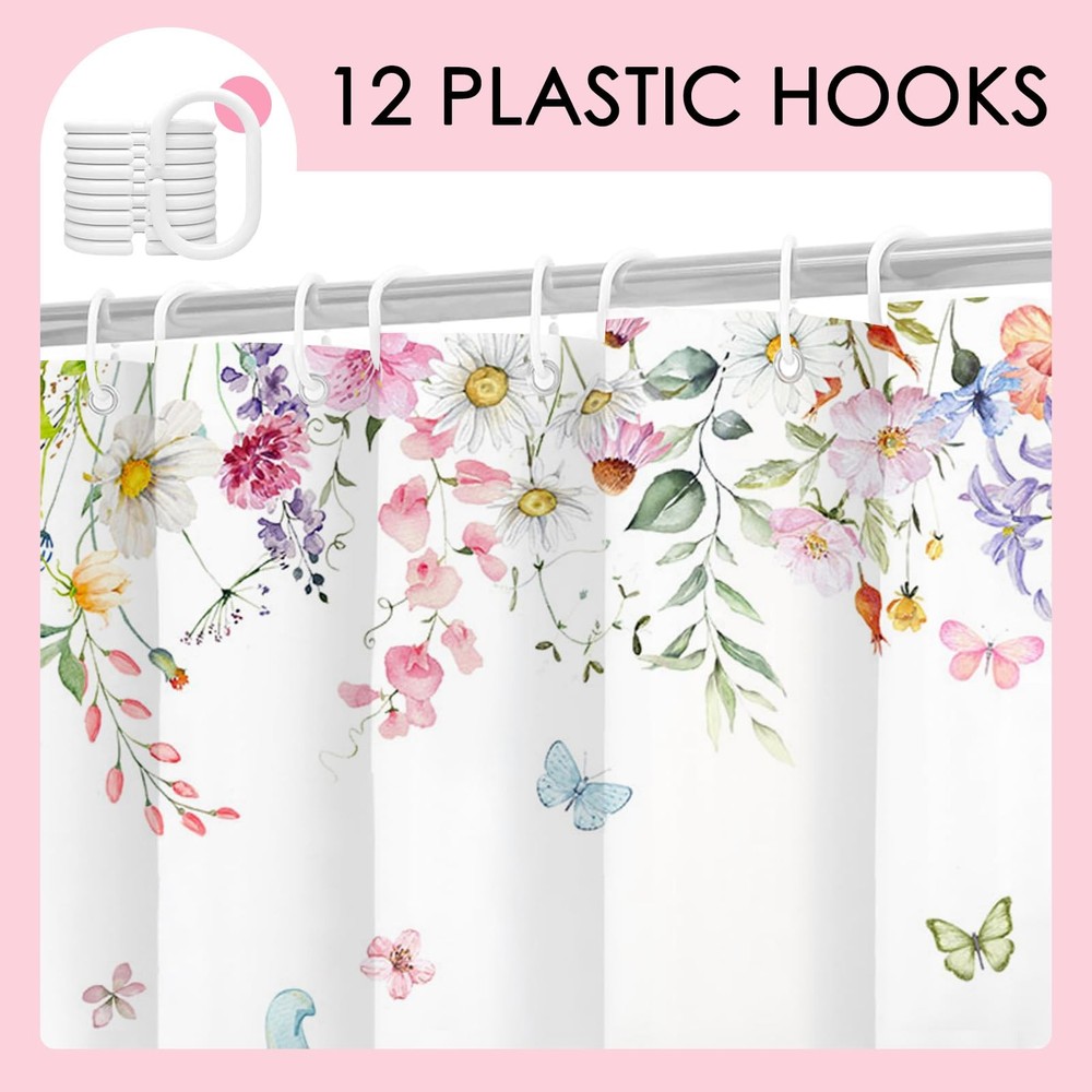 Easter Shower Curtain Easter Shower Curtains for Bathroom Bunny Eggs Bath Curta