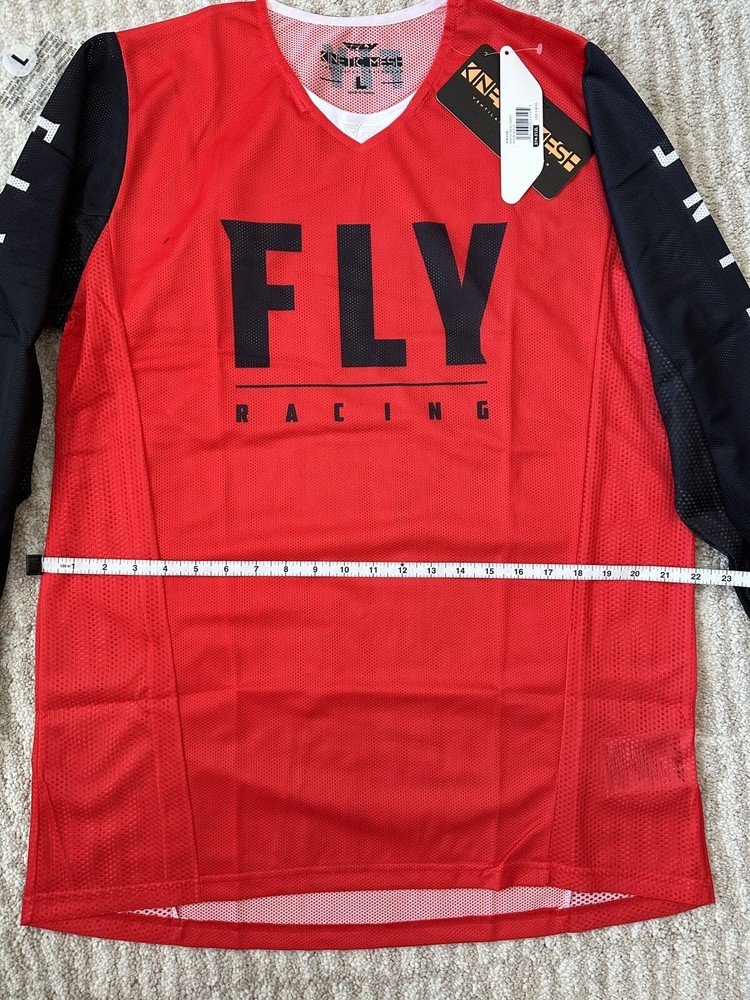 FLY Kinetic Mesh - Red/Black (Large)