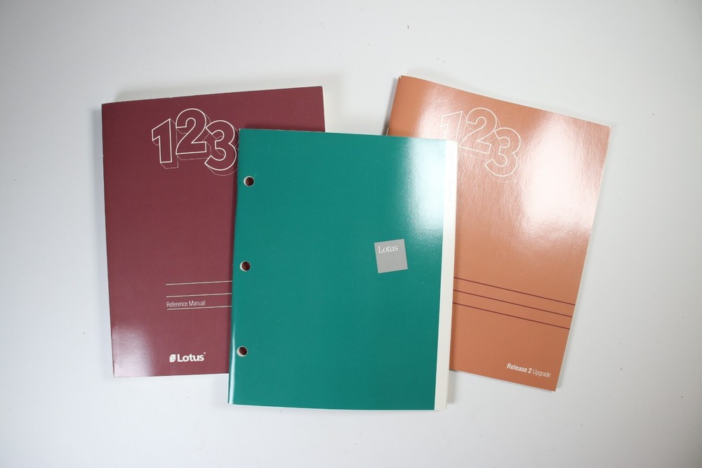 Lotus 123 software release 2 upgrade floppy disk