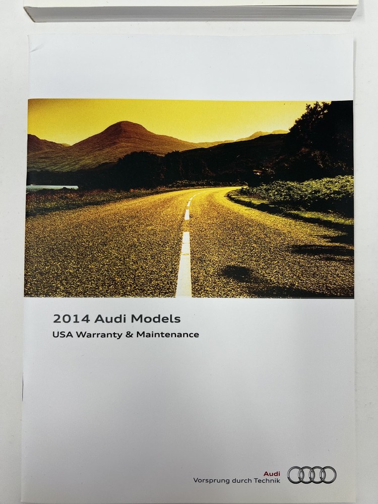 2014 Audi A7/S7 Owners Manual OEM