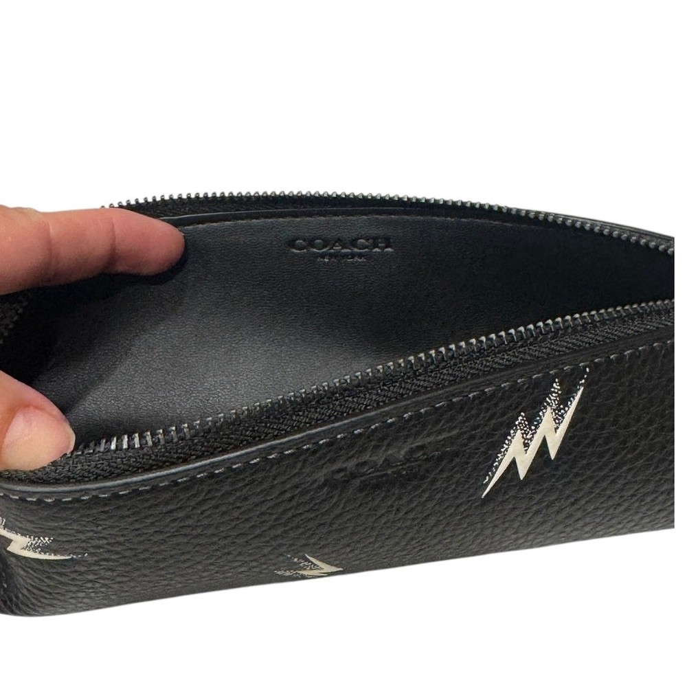 Coach Pencil Case Set With Lightning Bolt Print