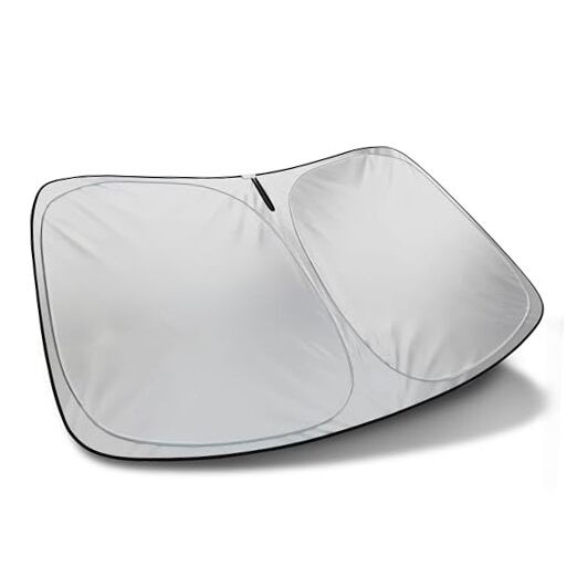 Foldable Sunshade Compatible with 2010-2013 Kia Forte, UV Reflective and Easy