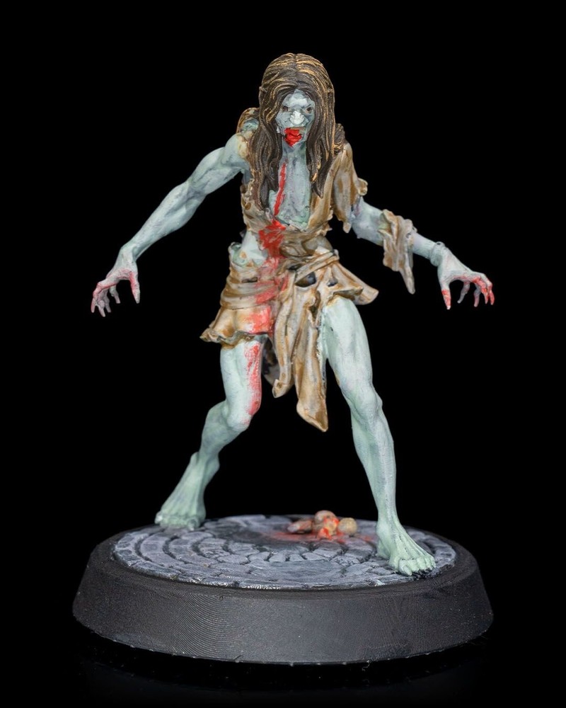 Vampire Spawn  - Montblanc Escapade  - 32mm Unpainted DnD Miniatures