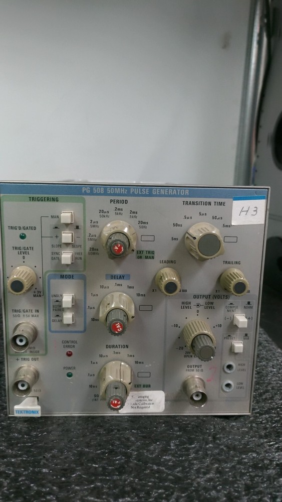 TEKTRONIX PG 508 50MHz Pulse Generator