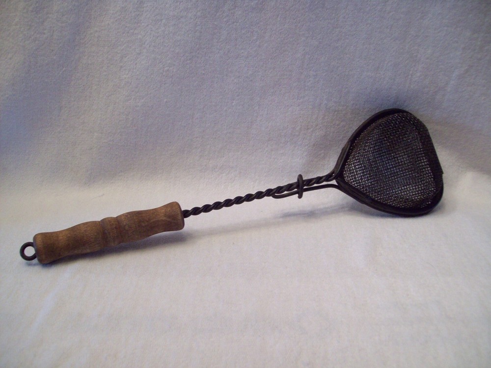 Vintage Strainer Two Sided & Tin Strainer
