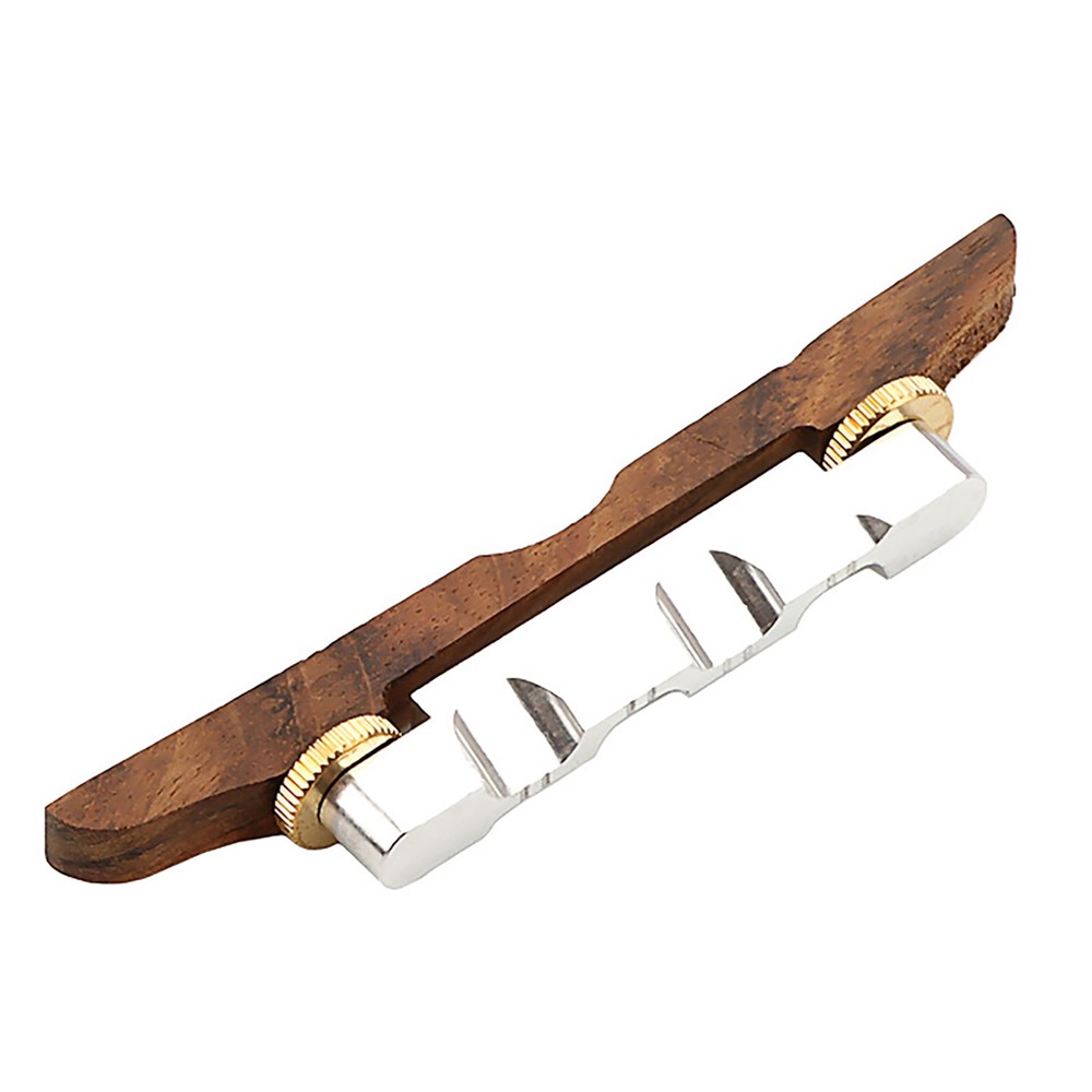 Height Adjustable Archtop Guiar String Mandolin Bridge Accessories Assembly
