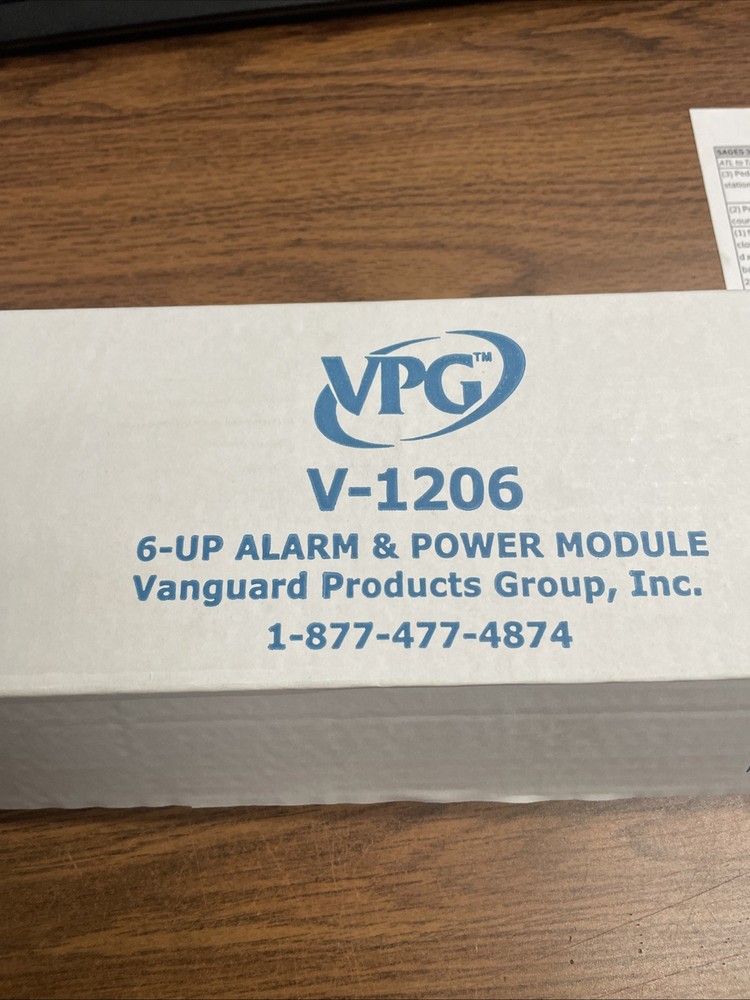 VPG VANGUARD V-1206 6-UP ALARM & POWER MODULE