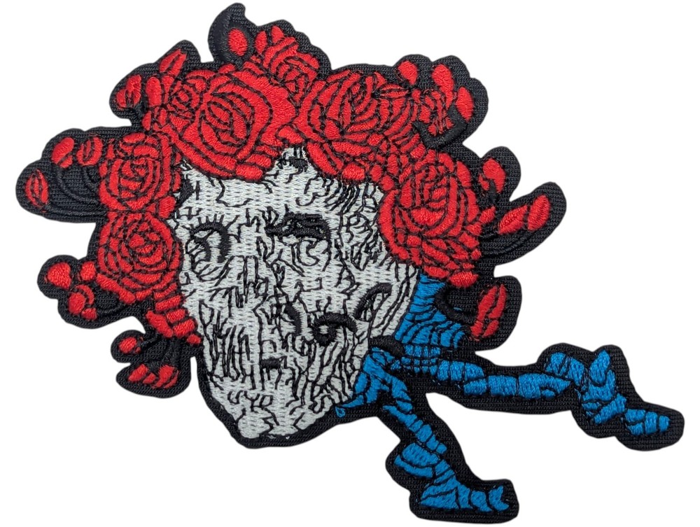 Grateful Dead Patch iron on patch Embroidered 5.5" Bertha