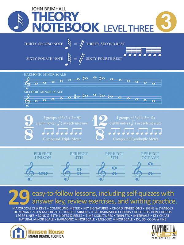 Theory Notebook Complete by Jonathon Robbins * Ships from Publisher!