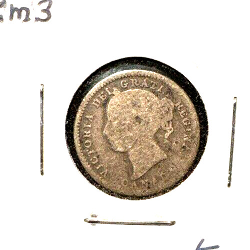 Canada 1880 H ten cents KM 3