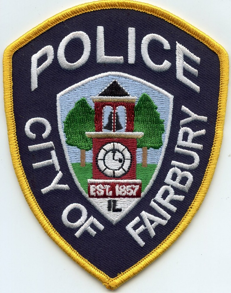FAIRBURY ILLINOIS IL POLICE PATCH