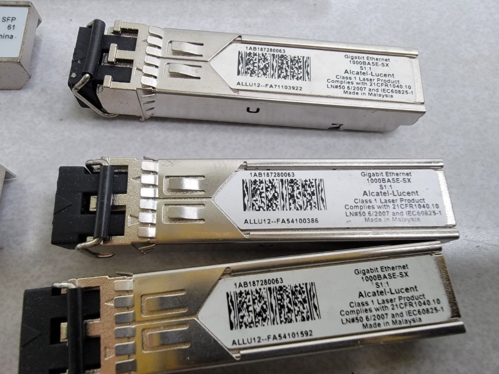 Ericsson 1000BASE-SX Transceiver Module Lot of 10 Different Models