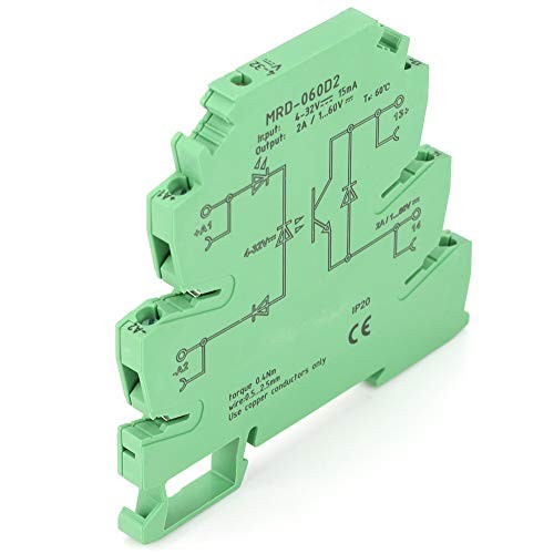 DIN Rail Relay Solid State DIN Rail Mount Relay, MRD-060D2 Ultra-Thin DIN Rail