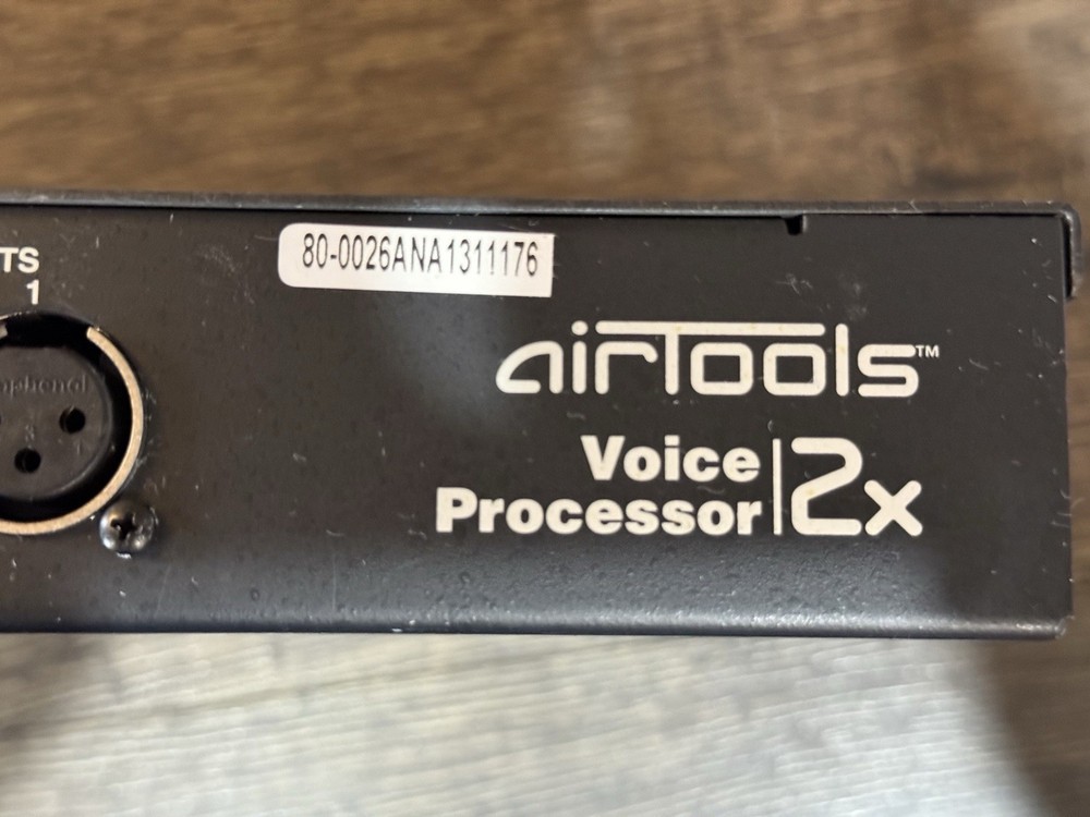 Airtools Symetrix 2X Mic Processor Dual Digital Voice Amplifier