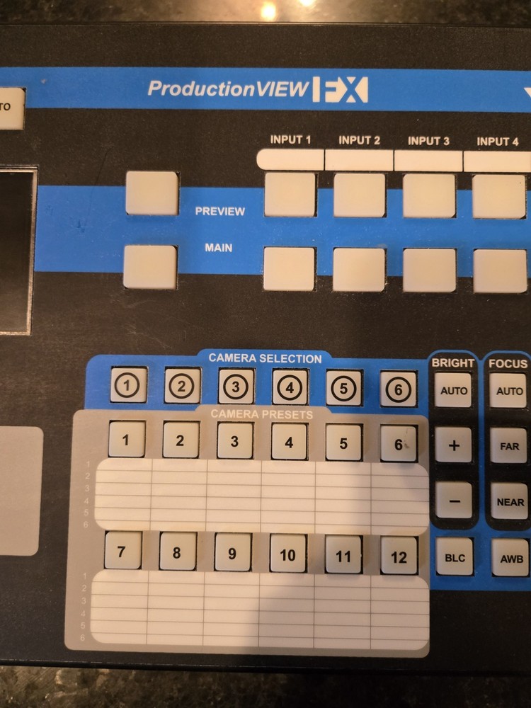 Vaddio Productionview FX Precision Camera Controller Used Untested Good...