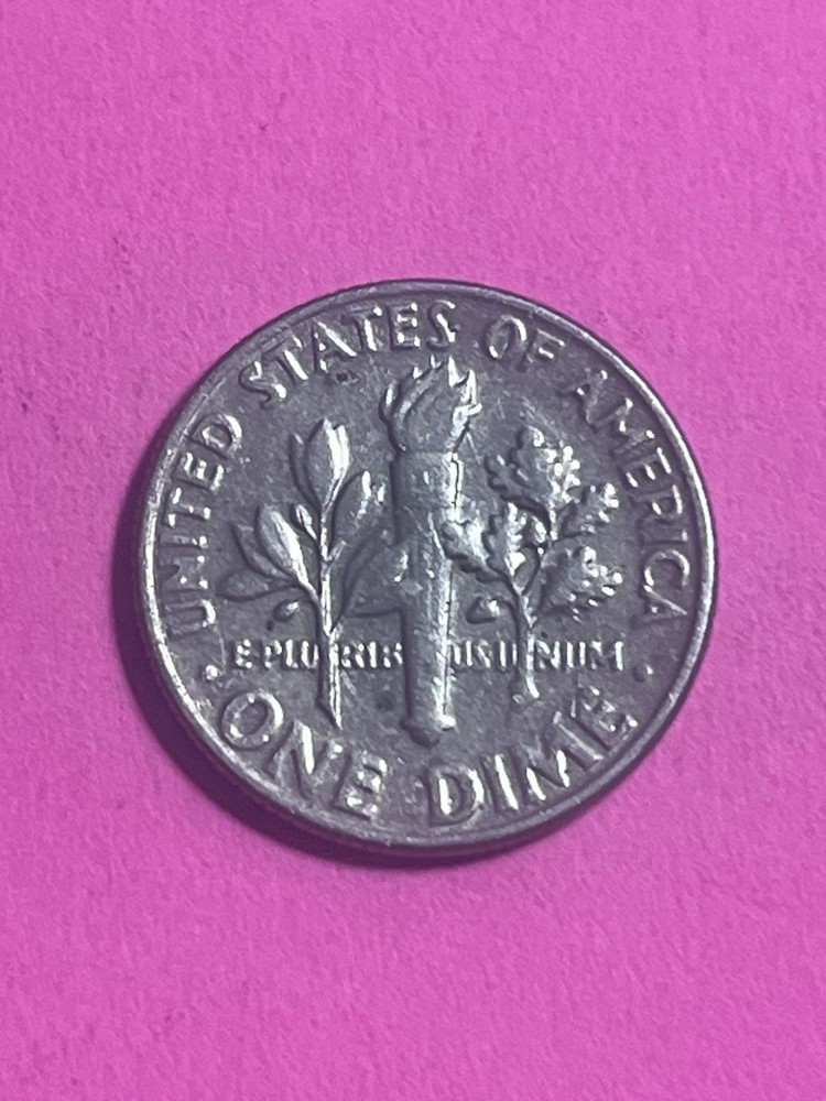 1965 No Mint Mark Roosevelt Dime TRIPLE Strike Multiple Errors