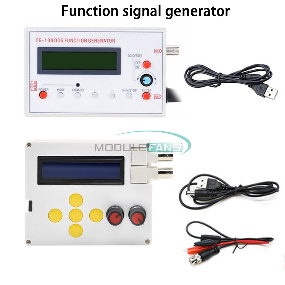 1HZ To 500KHz DDS Function Signal Generator Sine Square Triangle Wave Frequency
