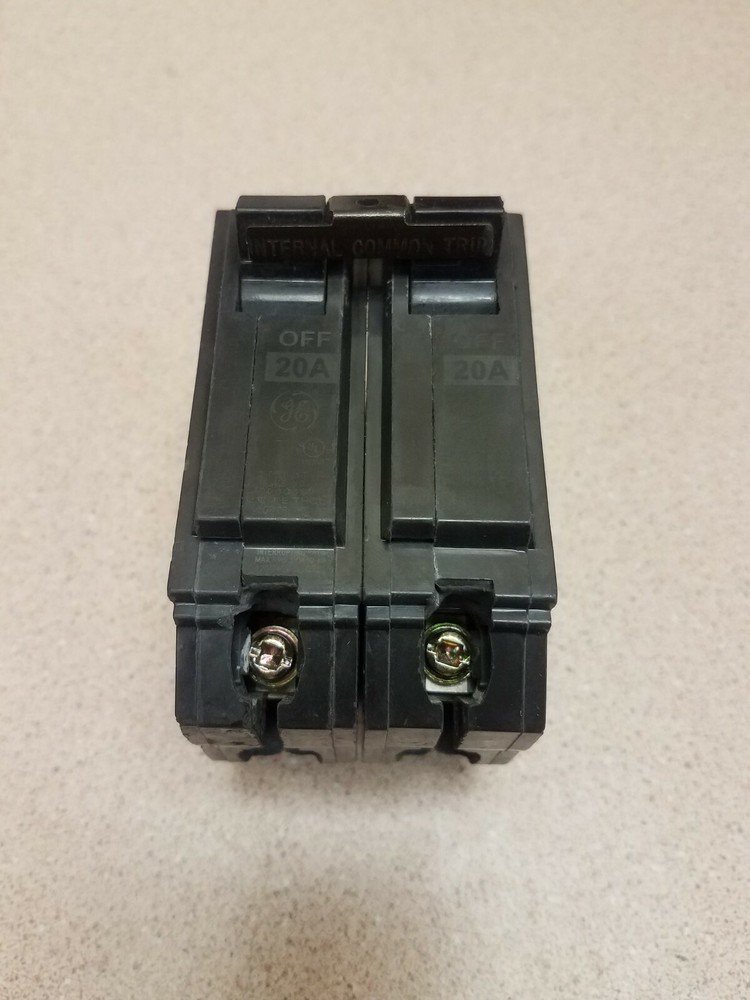 THQL2120 20 amp 2 pole GE Type THQL Breaker