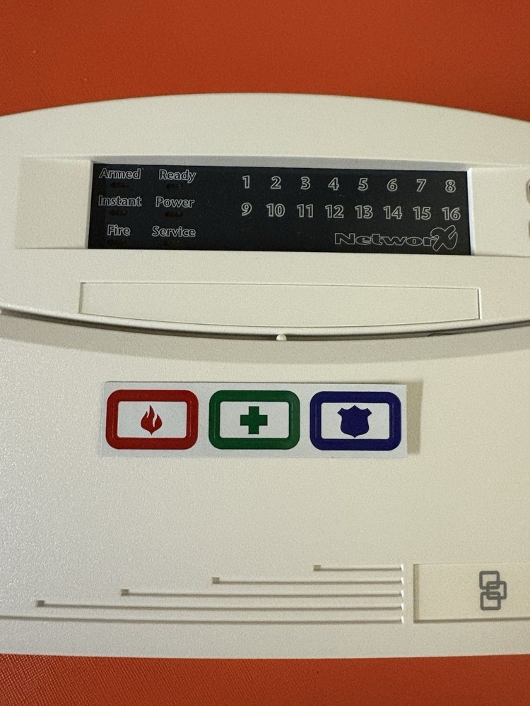 GE NX-1316E 16 Zone Keypad
