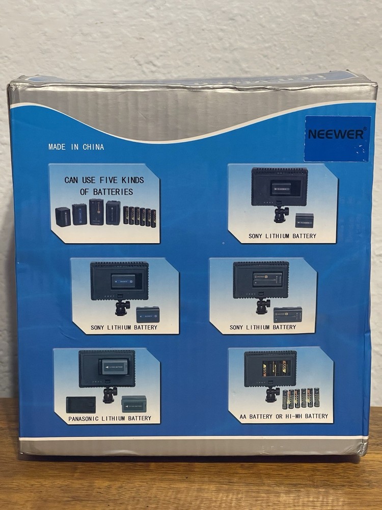 Neewer CN-160 LED Video Lighting Dimmable Light