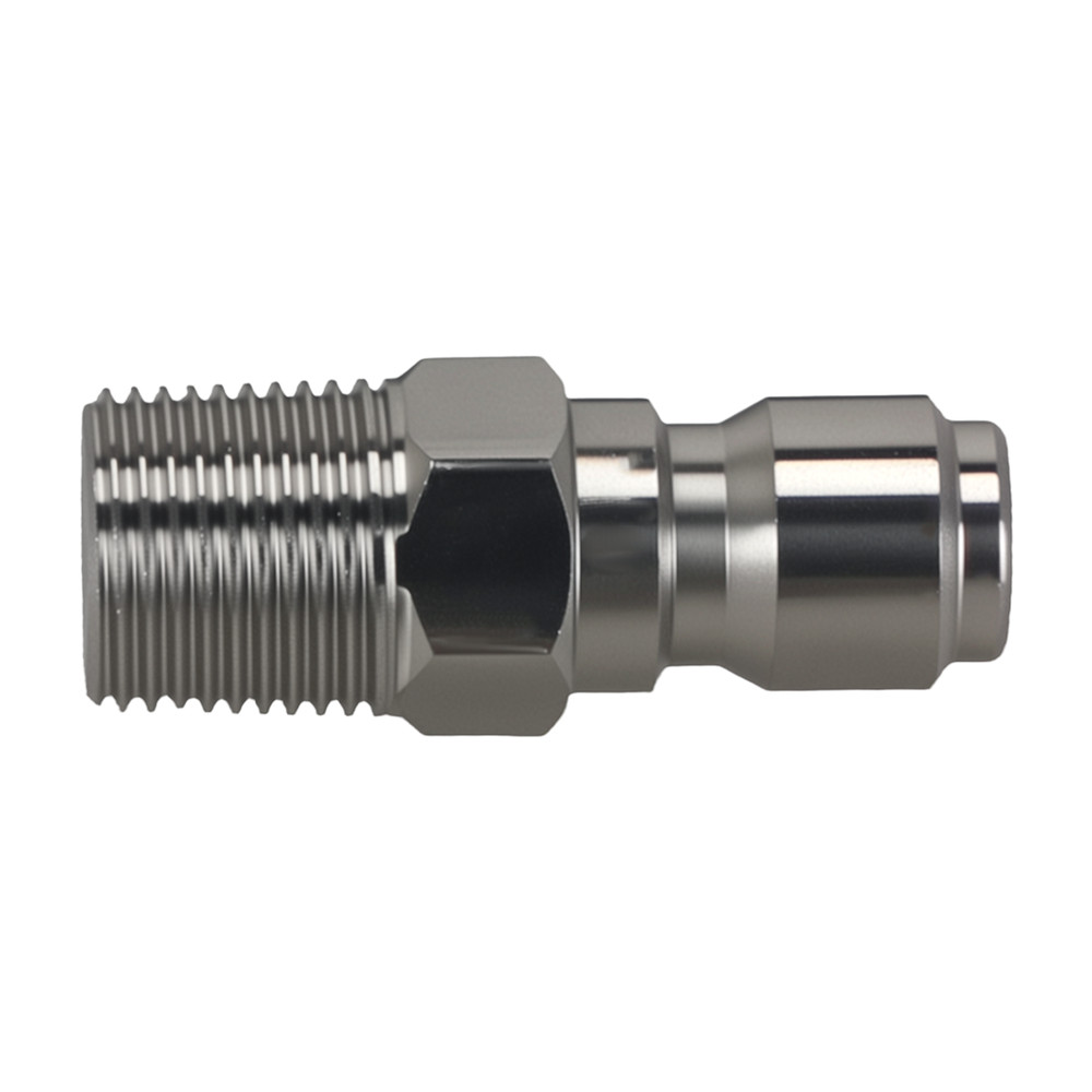 Pressure Washer 3/8" NPT Quick Connect Adapter Set Stainless Socket Plug 4x