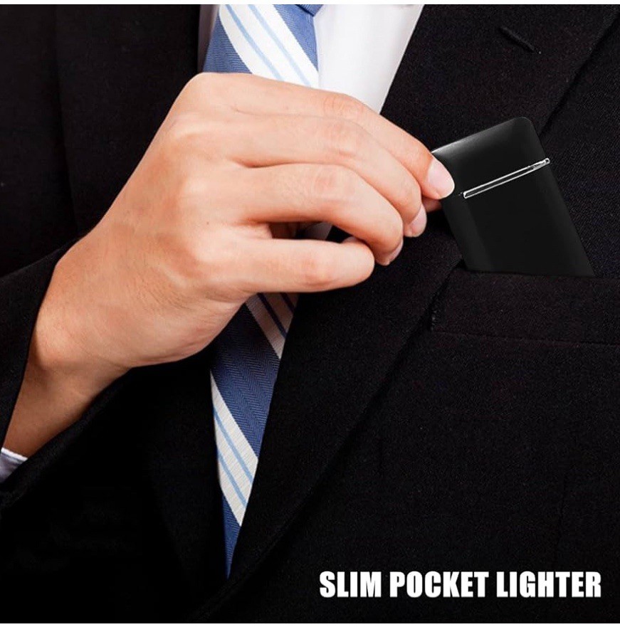 Cutter & Lighter Set,Double Jet Flame,Butane Torch Lighter With Adjustable Flame