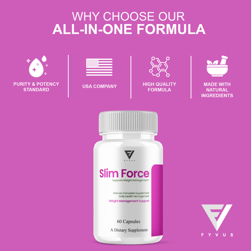Slim Force Capsules, SlimForce Advanced Support Formula (60 Capsules)