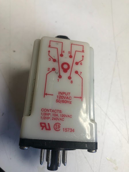 DAYTON SOLID STATE TIME DELAY RELAY MODEL 6X601F