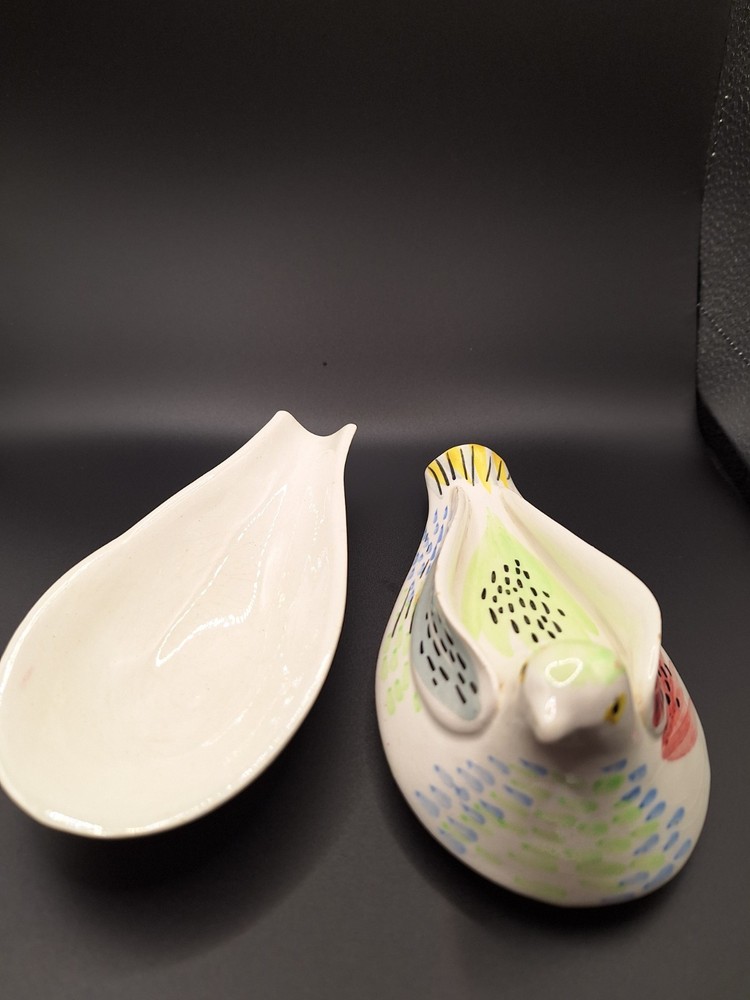 White Dove Ceramic Trinket Box