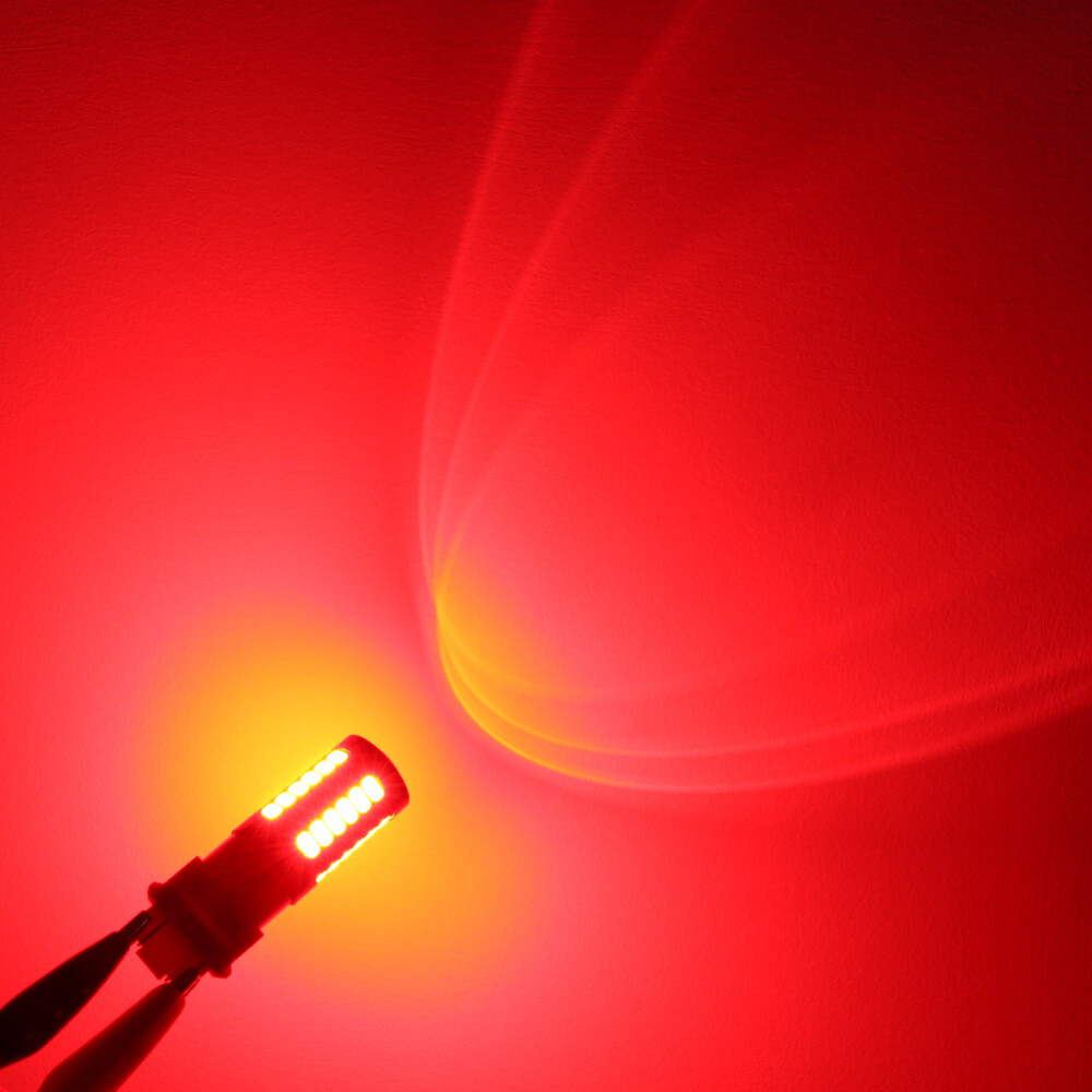 LED STROBE to Solid RED Taillight Taillamp Rear Brake Light Bulb for Trailblazer