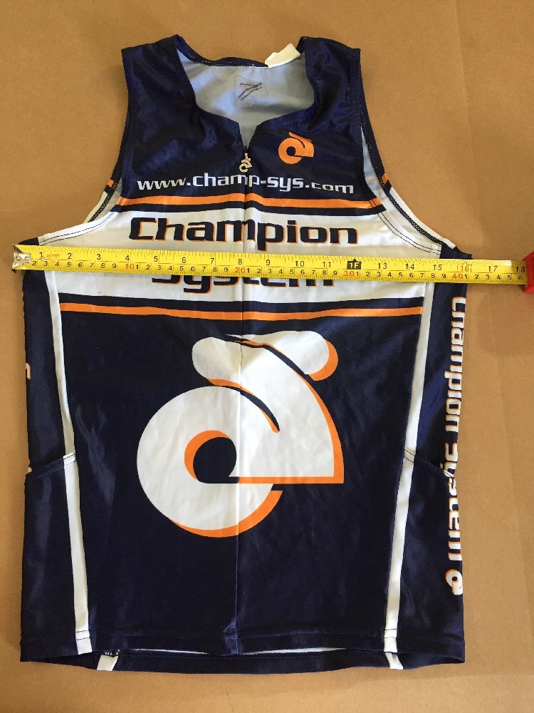 Champion System Mens Tri Top Size Small S (4850-37)