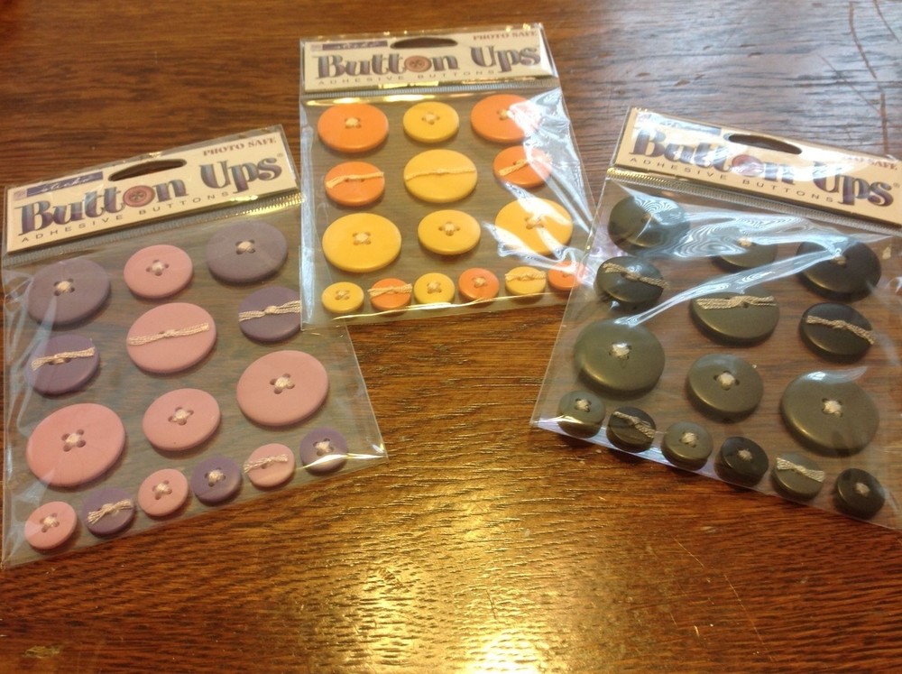 Scrapbooking embellishments buttons