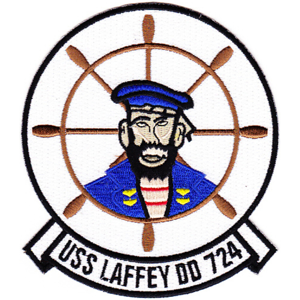 DD-724 USS Laffey Patch - Version A