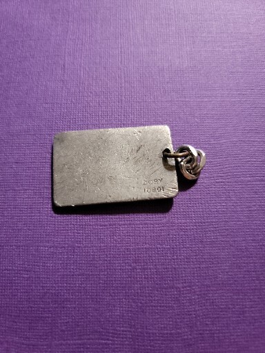 AIRMAIL UNITED STATES POSTAGE KEYCHAIN