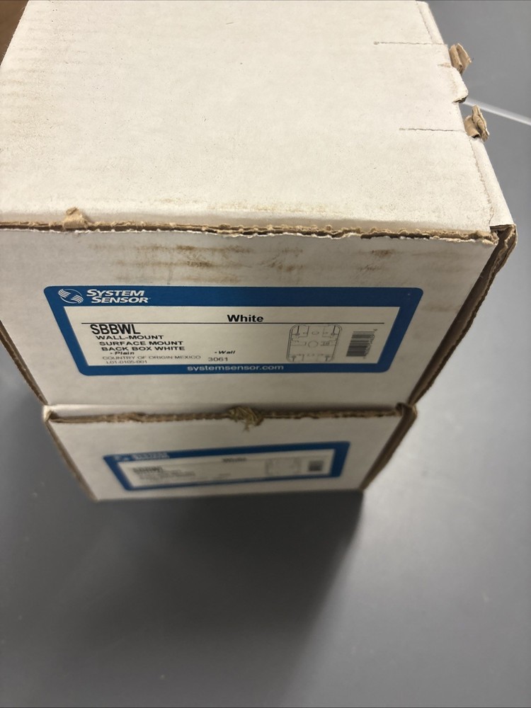 SEALED System Sensor SBBWL Wall Mount White (Free Shipping)