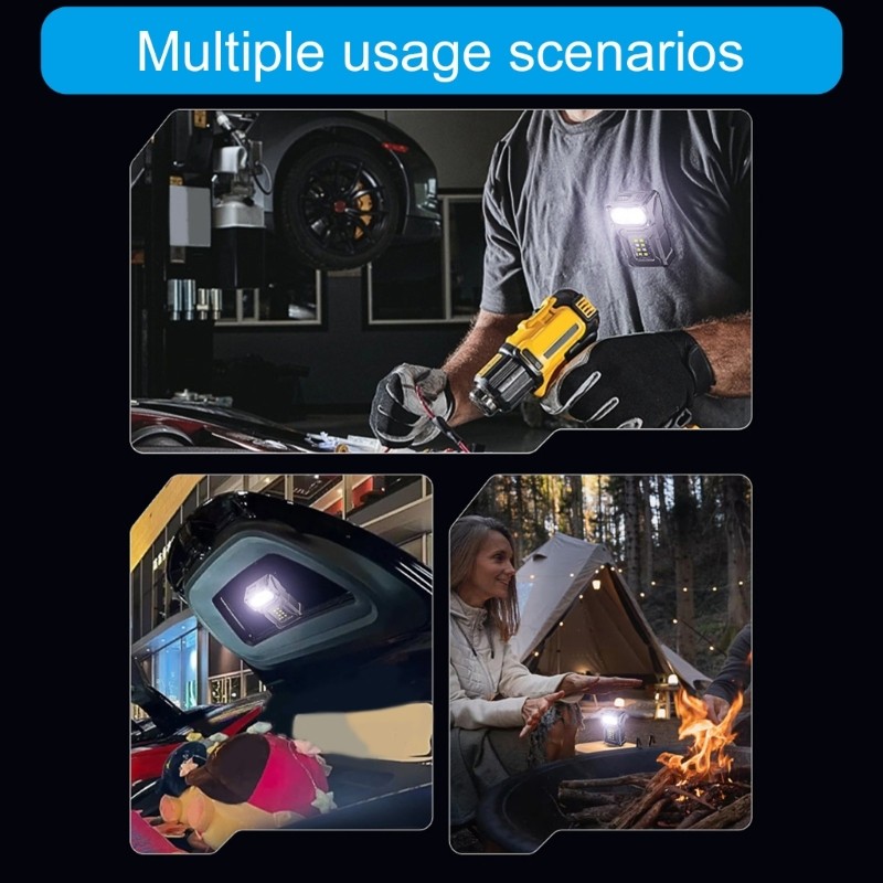 Small LED Flashlight with Battery Indicator Suitable for Maintenance Workers