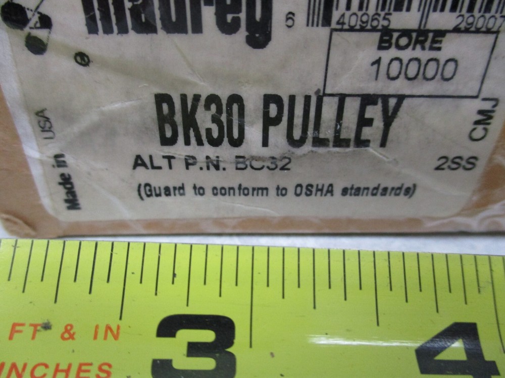 MAUREY BK30 PULLY, T1200