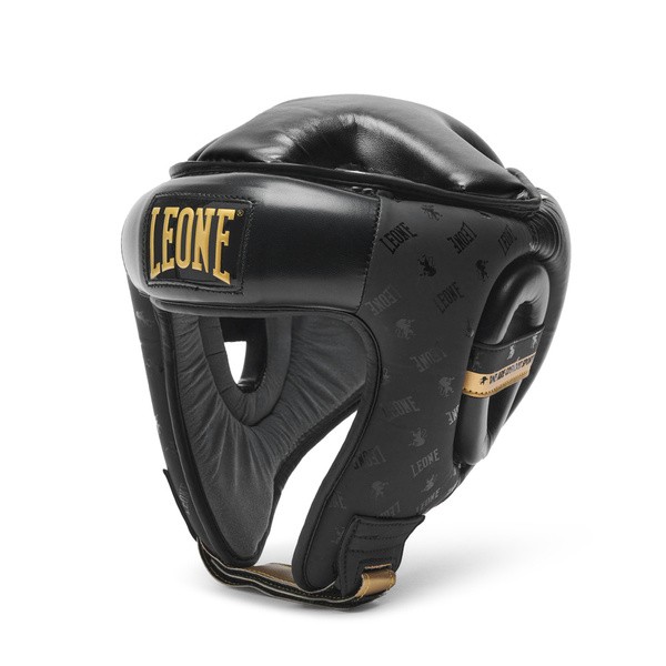Leone1947 Boxing Helmet Sparring DNA Black