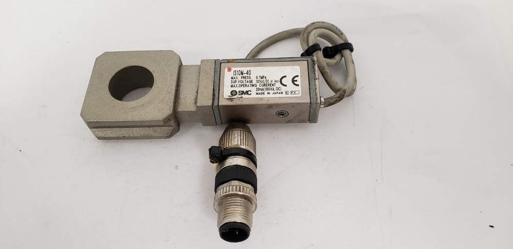 SMC IS10M-40 PRESSURE SENSOR, 0.7MPa MAX. PRESS, 100VAC/DC